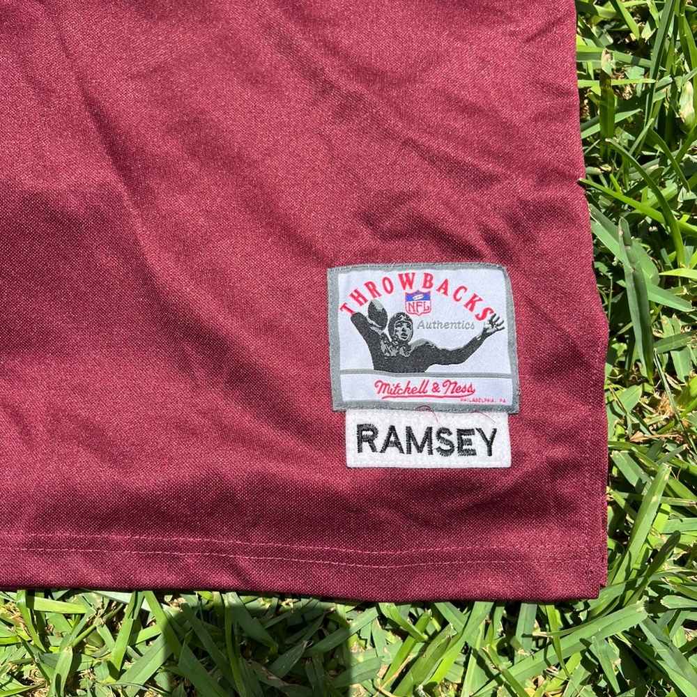 Mitchell & Ness Throwback Patrick Ramsey Redskins… - image 3